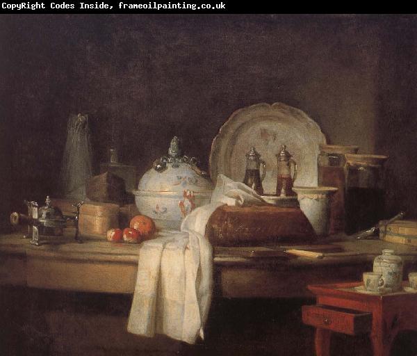 Jean Baptiste Simeon Chardin Housekeeper s kitchen table